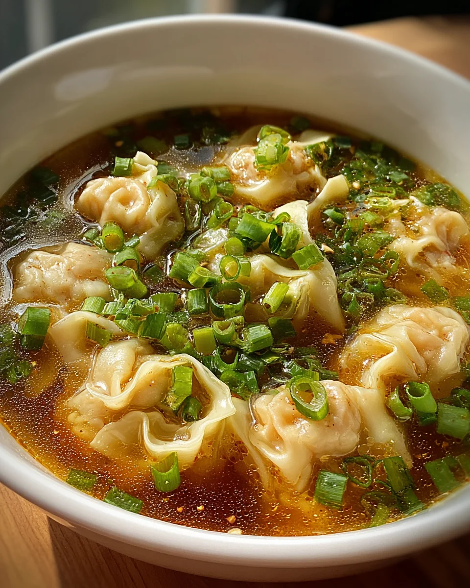 Wonton Soup Recipe 20 Wonton