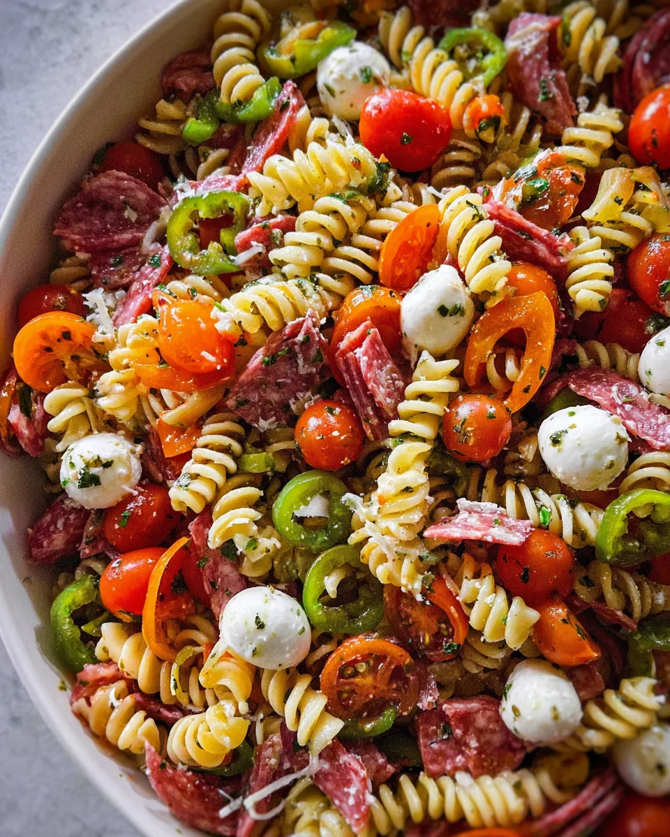 Zesty Italian Pasta Salad