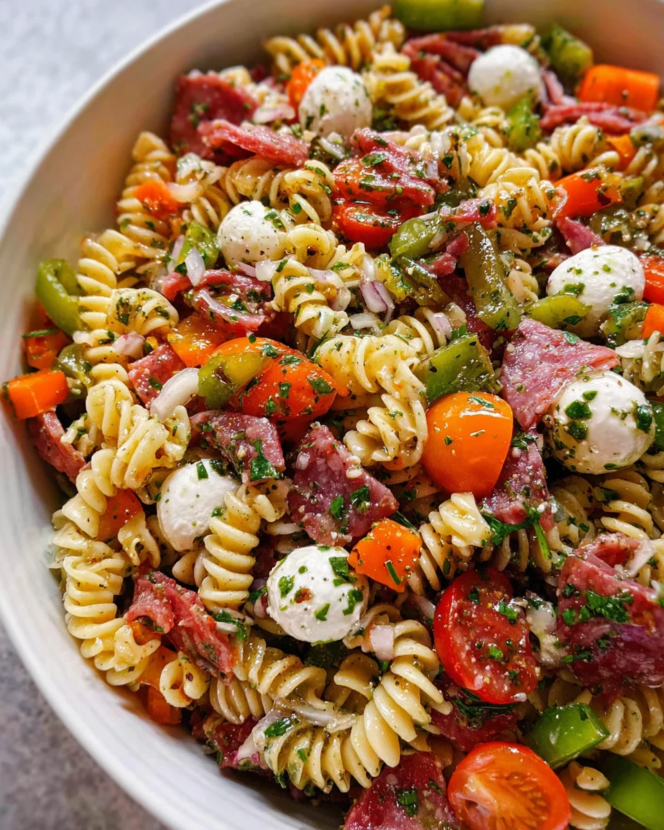 Zesty Italian Pasta Salad 21 Zesty